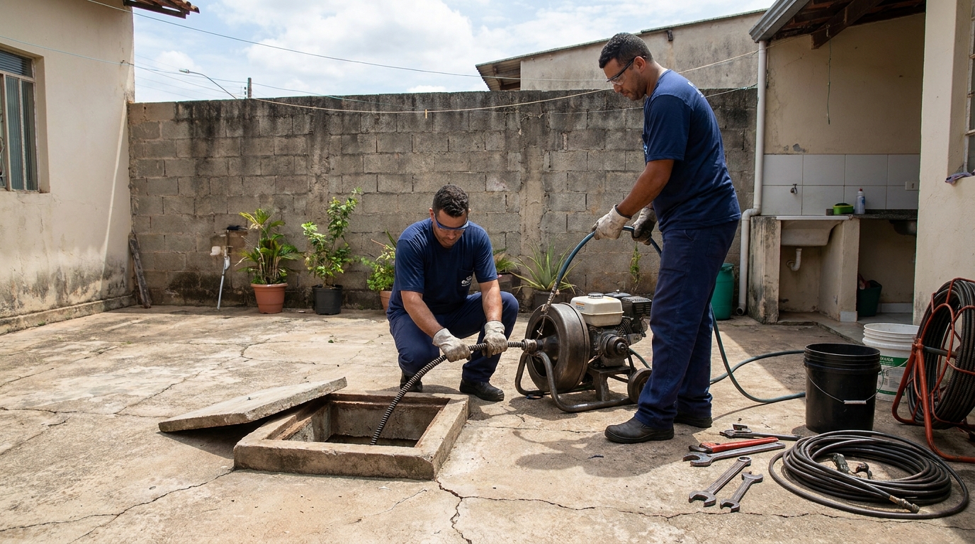 Sucção de Resíduos em Suzano‑SP